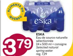 Brunet ESKA Eau de source naturelle sélectionnée offer