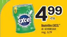Brunet Bouteilles EXCEL offer