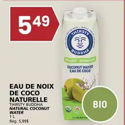 Rachelle-Bery Grocery THIRSTY BUDDHA NATURAL COCONUT WATER offer