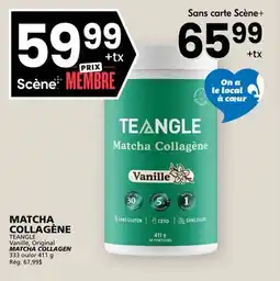 Rachelle-Bery Grocery MATCHA COLLAGÈNE TEANGLE Vanille, Original MATCHA COLLAGEN offer