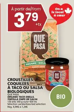Rachelle-Bery Grocery QUE PASA ORGANIC TACO SHELLS, TORTILLA CHIPS OR SALSA offer