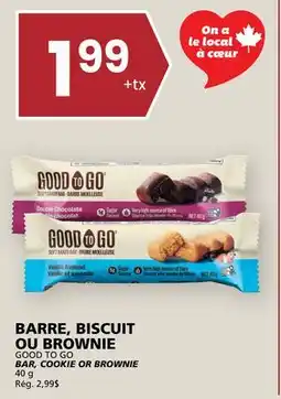 Rachelle-Bery Grocery GOOD TO GO BAR, COOKIE OR BROWNIE offer