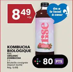 Rachelle-Bery Grocery RISE ORGANIC KOMBUCHA offer