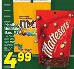 Metro FRIANDISES CHOCOLATÉES MARS, M&M | MARS, M&M CHOCOLATE TREATS offer