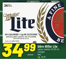 Metro BIÈRE MILLER LITE | MILLER LITE BEER offer