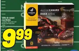 Metro AILES DE CANARD LAC BROME | BROME LAKE FROZEN DUCK WINGS offer
