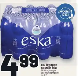 Metro EAU DE SOURCE NATURELLE ESKA | ESKA NATURAL SPRING WATER offer