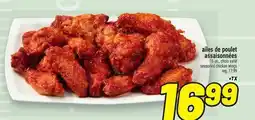 Metro AILES DE POULET ASSAISONNÉES | SEASONED CHICKEN WINGS offer
