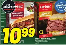 Metro SMOKED MEAT MONTRÉAL LESTERS | MONTRÉAL LESTERS SMOKED MEAT offer