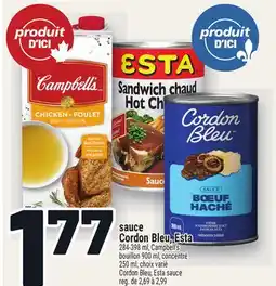 Metro SAUCE CORDON BLEU, ESTA | CORDON BLEU, ESTA SAUCE offer