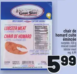 Metro CHAIR DE HOMARD CUITE ÉMINCÉE | MINCED COOKED LOBSTER MEAT offer