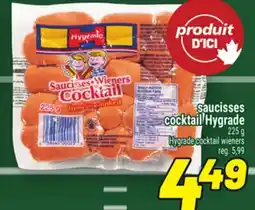 Metro SAUCISSES COCKTAIL HYGRADE | HYGRADE COCKTAIL WIENERS offer