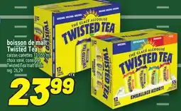 Metro BOISSON DE MALT TWISTED TEA | TWISTED TEA MALT DRINK offer