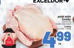 Metro POULET ENTIER EXCELDOR | EXCELDOR WHOLE CHICKEN offer
