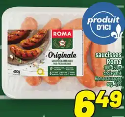 Metro SAUCISSES ROMA | ROMA SAUSAGES offer
