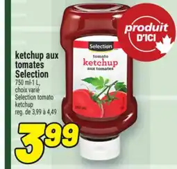 Metro KETCHUP AUX TOMATES SELECTION | SELECTION TOMATO KETCHUP offer