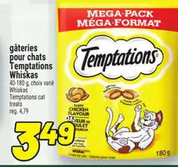 Metro GÂTERIES POUR CHATS TEMPTATIONS WHISKAS | WHISKAS TEMPTATIONS CAT TREATS offer