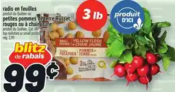 Metro RADIS EN FEUILLES | TOP RADISHES OR SMALL POTATOES offer
