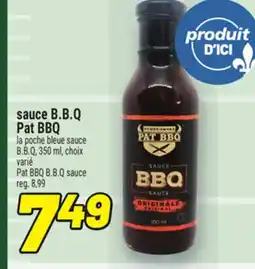 Metro SAUCE B.B.Q PAT BBQ | PAT BBQ B.B.Q SAUCE offer