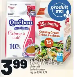 Metro CRÈME LACTANTIA | LACTANTIA CREAM offer