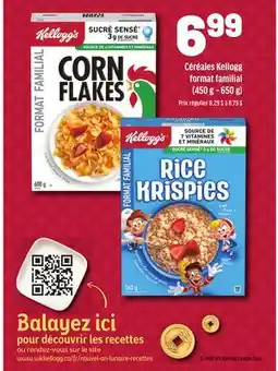 Metro CÉRÉALES KELLOGG FORMAT FAMILIAL offer