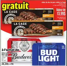 Metro BIÈRE LABATT BUDWEISER, BUD LIGHT | BEER offer