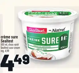 Metro CRÈME SURE SEALTEST | SEALTEST SOUR CREAM offer