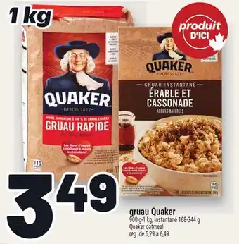 Metro GRUAU QUAKER | QUAKER OATMEAL offer