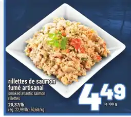 Metro RILLETTES DE SAUMON FUMÉ ARTISANAL | SMOKED ATLANTIC SALMON RILLETTES offer