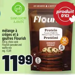 Metro MÉLANGE À CRÊPES ET À GAUFRES FLOURISH | FLOURISH PANCAKE AND WAFFLE MIX offer