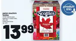 Metro PAPIERS MOUCHOIRS SCOTTIES | SCOTTIES FACIAL TISSUES offer