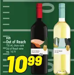 Metro VIN OUT OF REACH | OUT OF REACH WINE offer