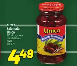 Metro OLIVES KALAMATA UNICO | UNICO KALAMATA OLIVES offer