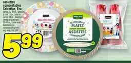 Metro ASSIETTES COMPOSTABLES SELECTION, ECO | SELECTION, ECO COMPOSTABLE PLATES offer