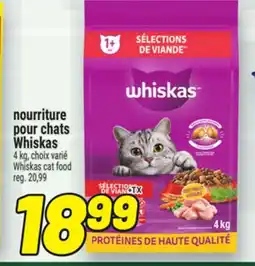 Metro NOURRITURE POUR CHATS WHISKAS | WHISKAS CAT FOOD offer