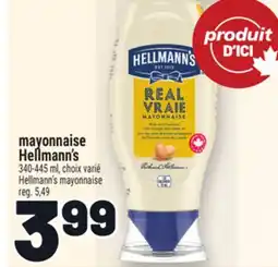 Metro MAYONNAISE HELLMANN'S | HELLMANN'S MAYONNAISE offer