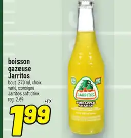 Metro BOISSON GAZEUSE JARRITOS | JARRITOS SOFT DRINK offer