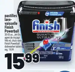 Metro PASTILLES LAVE-VAISSELLE FINISH POWERBALL | FINISH POWERBALL DISHWASHER TABLETS offer