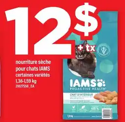 Maxi NOURRITURE SÈCHE POUR CHATS IAMS offer