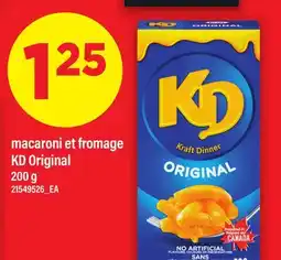 Maxi MACARONI ET FROMAGE KD ORIGINAL offer