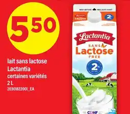 Maxi LAIT SANS LACTOSE LACTANTIA offer