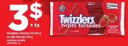 Maxi FRIANDISES TWIZZLERS 311-454 G OU JOLLY RANCHER 283 G offer