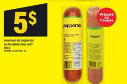 Maxi SAUCISSON DE PEPPERONI OU DE SALAMI SANS NOM offer