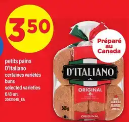 Maxi PETITS PAINS D'ITALIANO | BUNS, 6/8 un offer