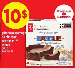 Maxi GÂTEAU AU FROMAGE AU CHOCOLAT BASQUE PC offer