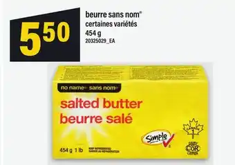 Maxi BEURRE SANS NOM offer