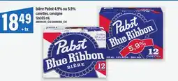 Maxi BIÈRE PABST 4.9% OU 5.9% offer