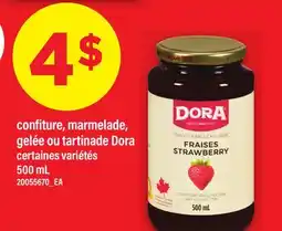 Maxi CONFITURE, MARMELADE, GELÉE OU TARTINADE DORA offer