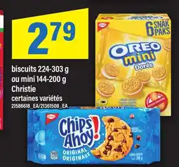 Maxi BISCUITS 224-303 G OU MINI 144-200 G CHRISTIE offer