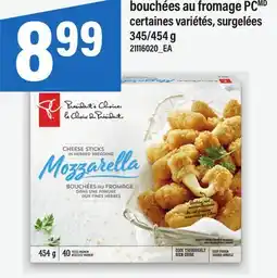 Maxi BOUCHÉES AU FROMAGE PC, 345/454 G offer